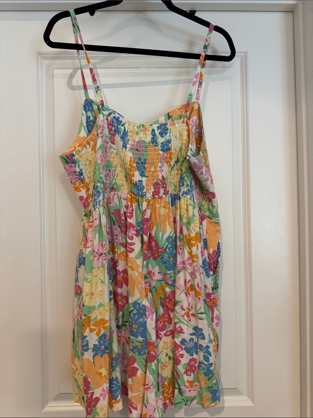 Old Navy Floral Spaghetti-Strap Romper in Multicolor - Picture 3 of 4
